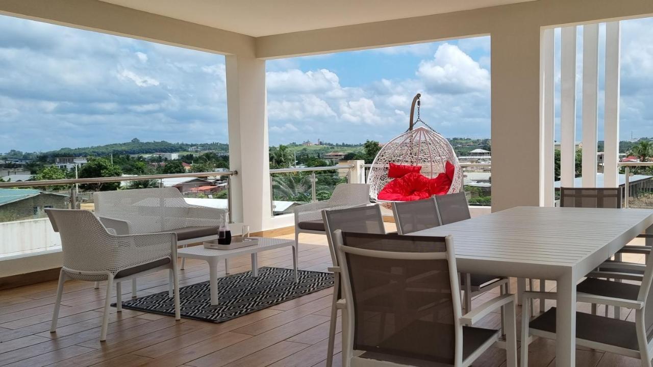 Villa Bolati, Avec Piscine, Jacuzzi, Jardin Et Vue Bonoua Exteriér fotografie